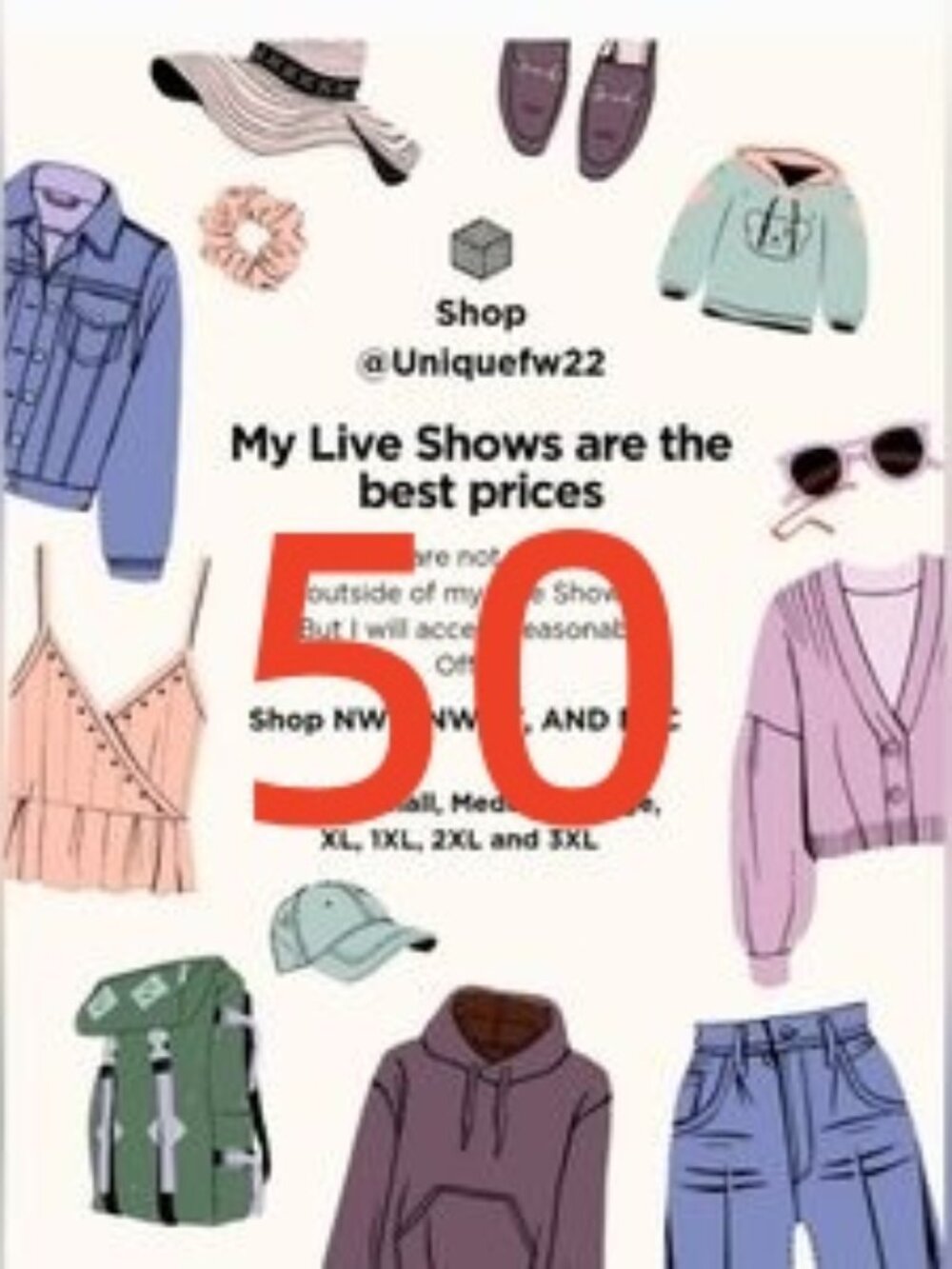 $5 STARTS-51-100- Thank You For Your Purchase!